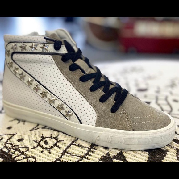 Vintage Havana Shoes | Vintage Havana Gadol High Top Sneakers Taupe | Poshmark